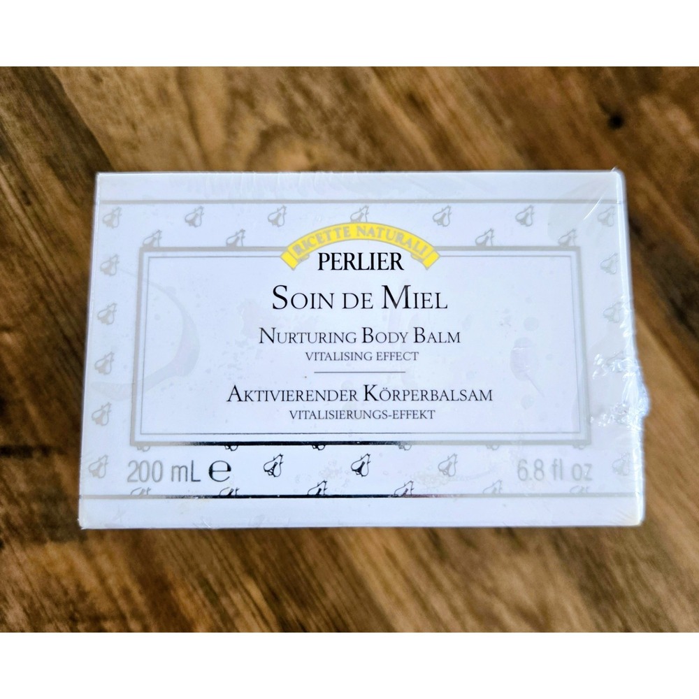 Ricette Naturali Perlier Soin De Miel Nurturing Body Balm 6.8oz-New Sealed Box